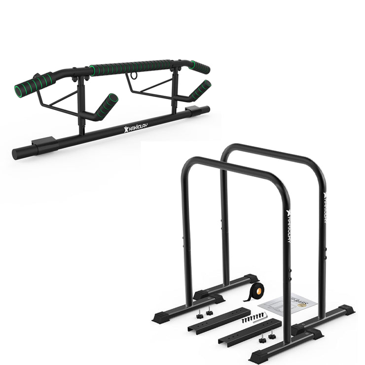 Bundles Sale - GROW Pull Up Bar & FLEX Dip Bars
