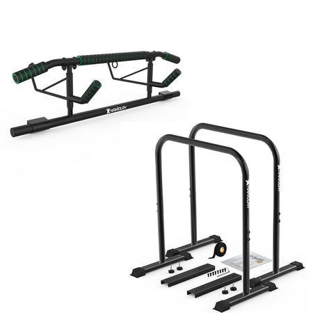 Bundles Sale - GROW Pull Up Bar & FLEX Dip Bars