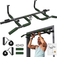 Bundles Sale - Ergonomic Grip Pull Up Bar & Premium Dip Bars