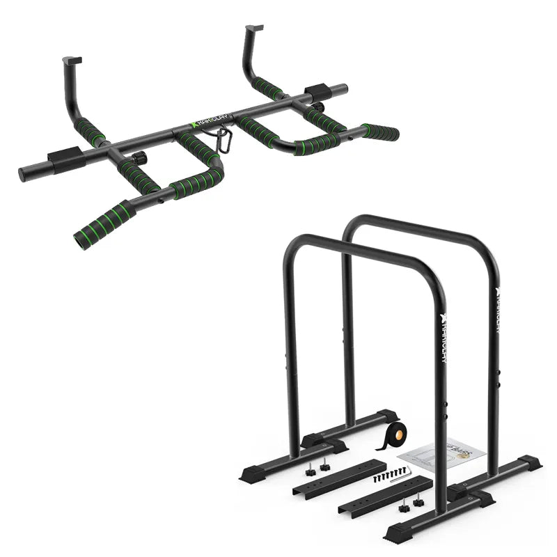 Bundles Sale - Eco Series Pull Up Bar & Flex Series Dip Bars