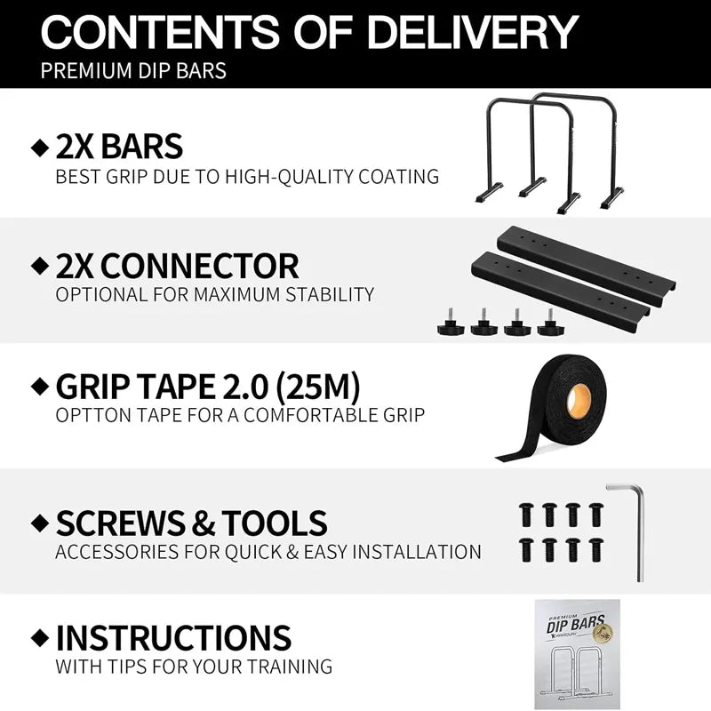 Flex Series Dip Bars