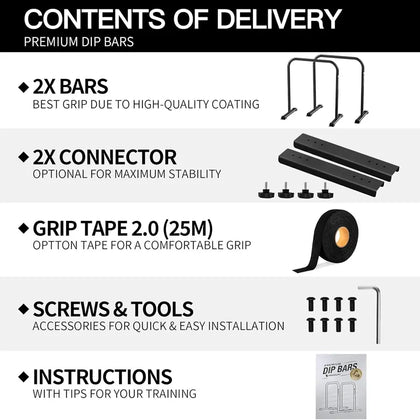 Flex Series Dip Bars