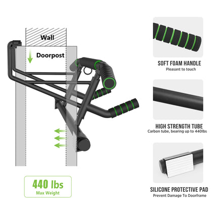 Foldable Design Pull Up Bar